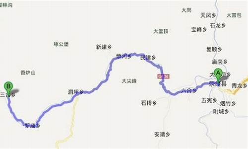 牛背山攻略自驾游路线图_牛背山攻略自驾游路线图片